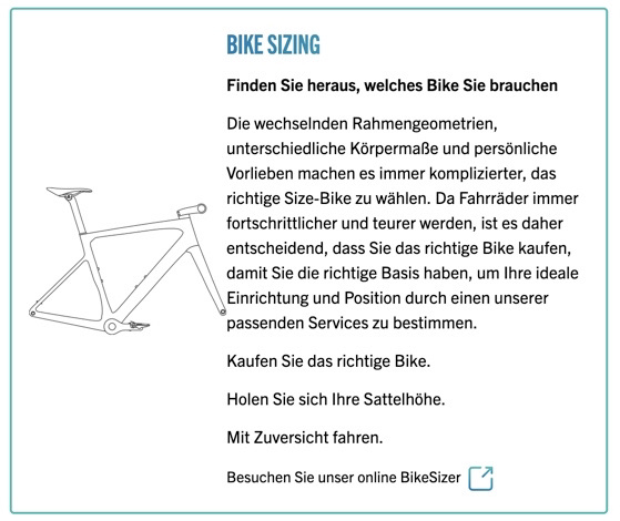 Bikefitting Studio Innsbruck